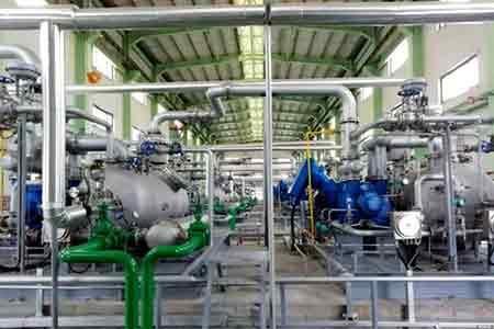 肯富（fù）來液環真空泵在恒力（lì）石化壓（yā）縮機（jī）機組使用現場