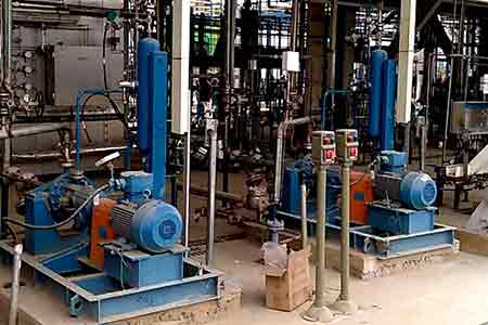 KPP係列化工流程泵在貴州乙二醇試驗項目使用現場