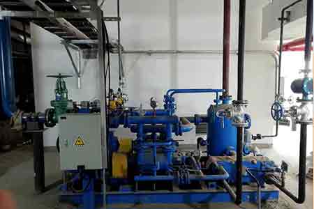 媚娘直播液環泵機組在保定垃圾發電廠使（shǐ）用現場