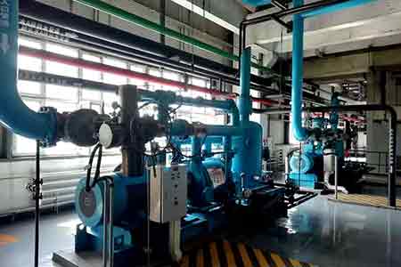 媚娘直播液環泵機組在延（yán）吉熱電廠使用現場（chǎng）