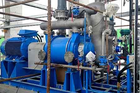 媚娘直播液環（huán）泵機組在北海太（tài）陽紙業有（yǒu）限公司使用現場