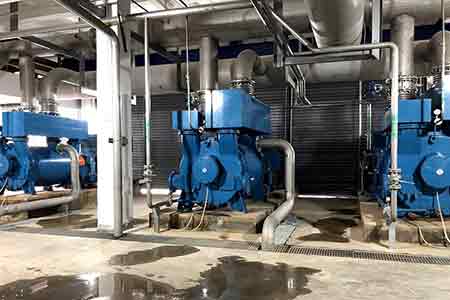 媚娘直播液環泵機組（zǔ）在泰盛（江西）生活用（yòng）品有限（xiàn）公司使用現（xiàn）場