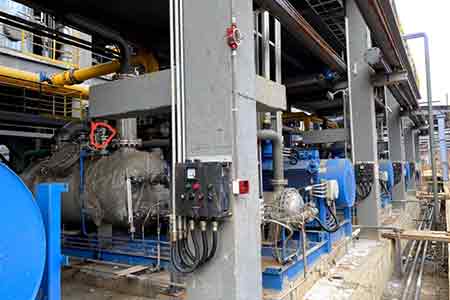 媚娘直播液環泵（bèng）機組在江西省新餘鋼鐵焦化項目使用現場