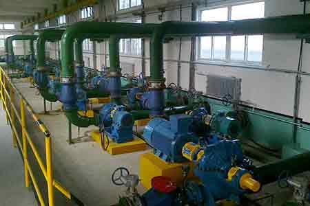 KPS係列單級雙吸離心泵在錦州鐵合金中錳西擴裝置使用現場