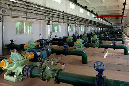 KPS係列單級（jí）雙吸離心泵在武鋼集團昆（kūn）明鋼鐵股（gǔ）份有限公司使用現場
