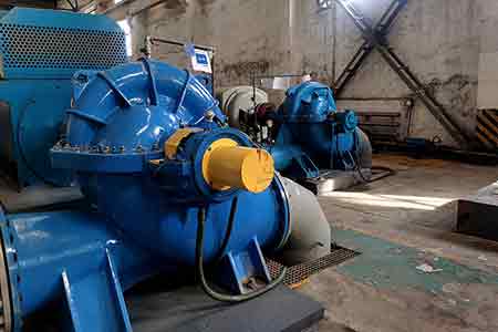 KPS係列單級雙吸離心泵在（zài）包鋼（gāng）集團技改項（xiàng）目使用現（xiàn）場